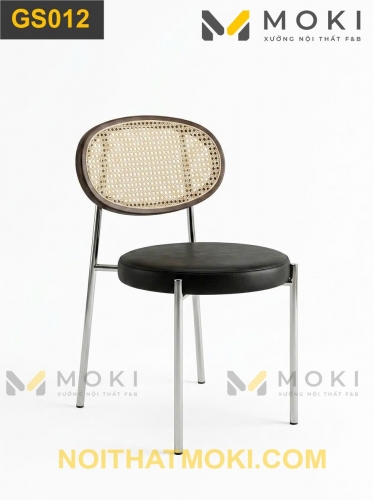 Ghế Inox Cafe Nhà Hàng - GS012