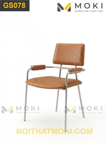Ghế Inox Cafe Nhà Hàng - GS078